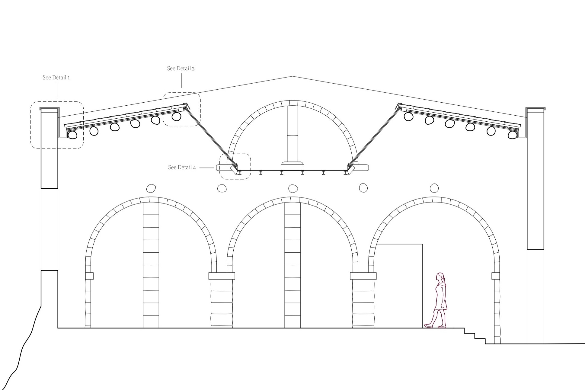 Giuliana Vaccarino Gearty’s Thesis: loggia roof section