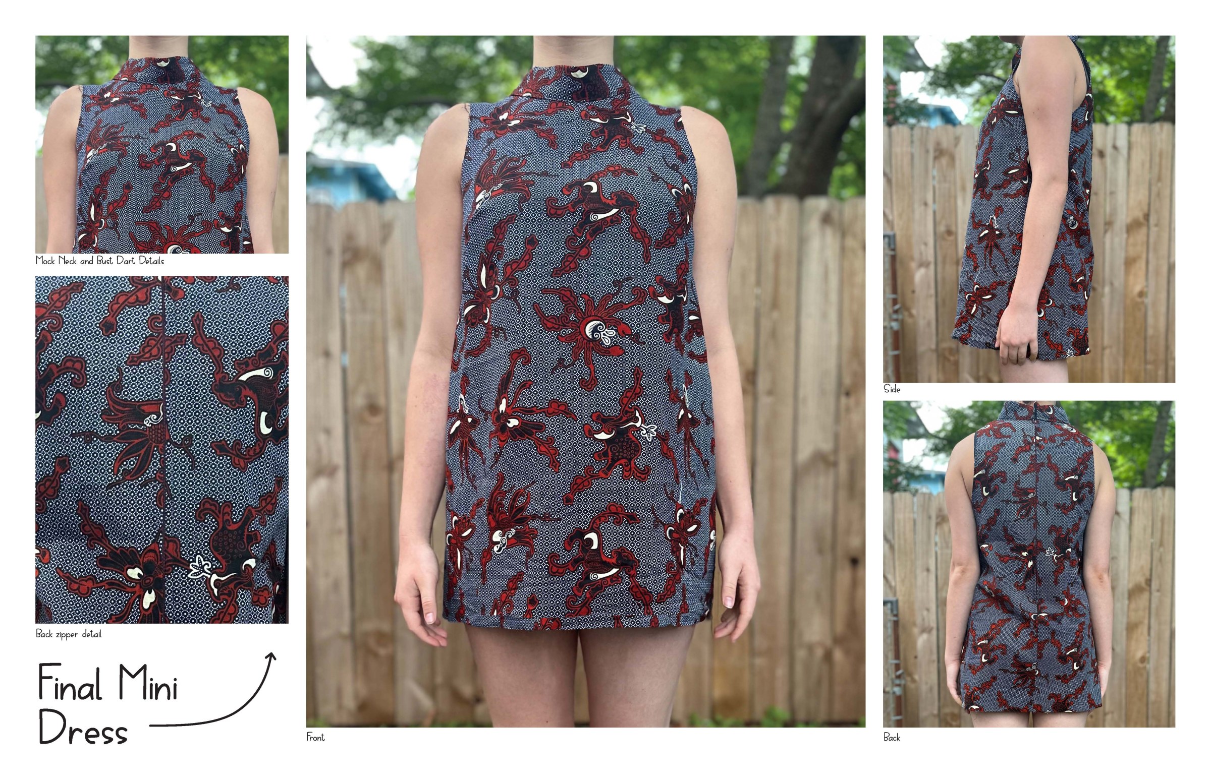 Textile Design Studio student's final dress