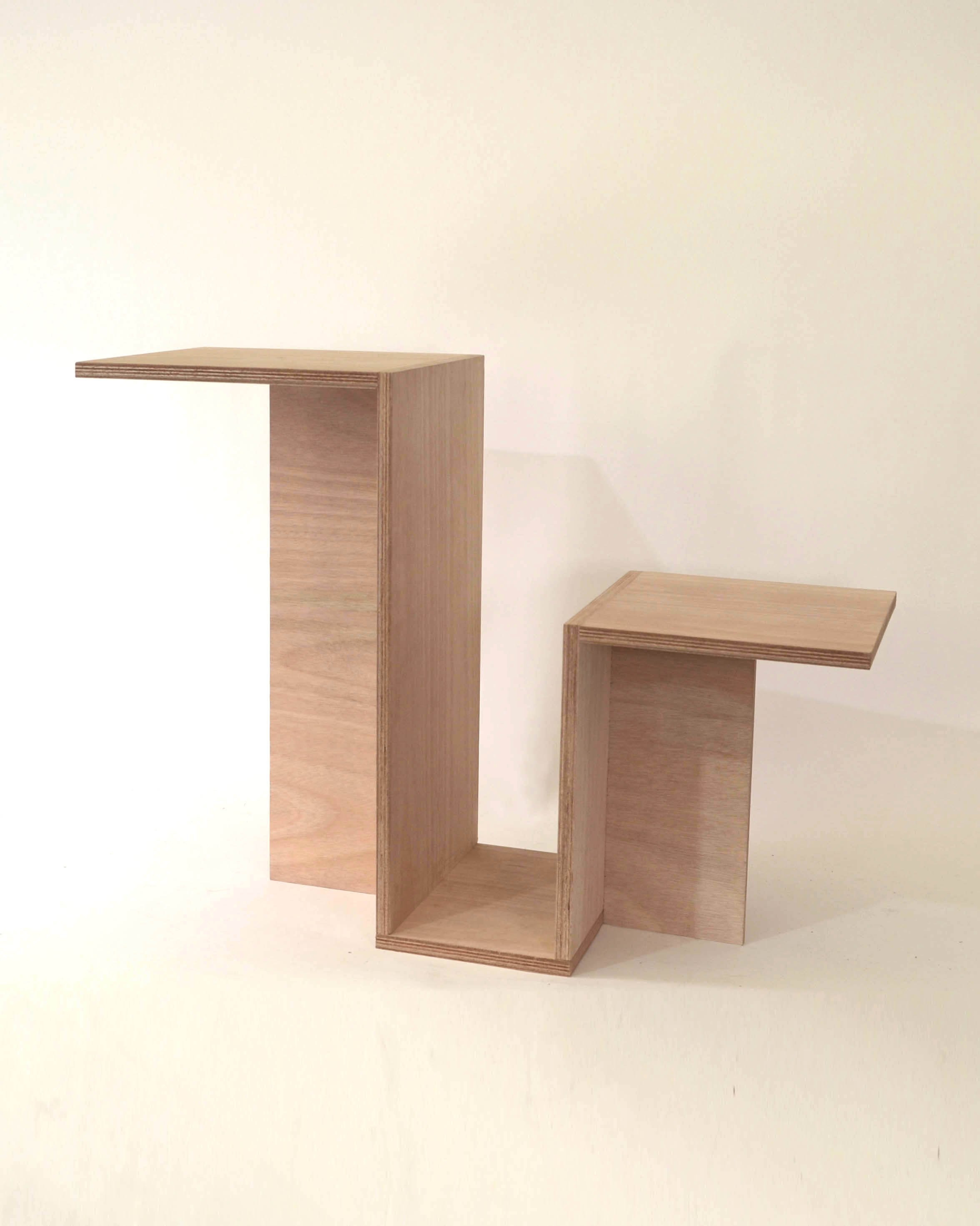 image of a student's design build, table and bench