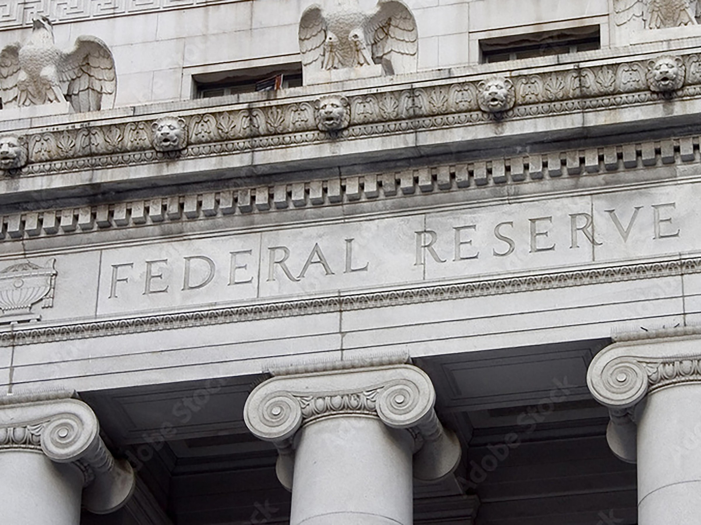 Exterior of the federal reserve building