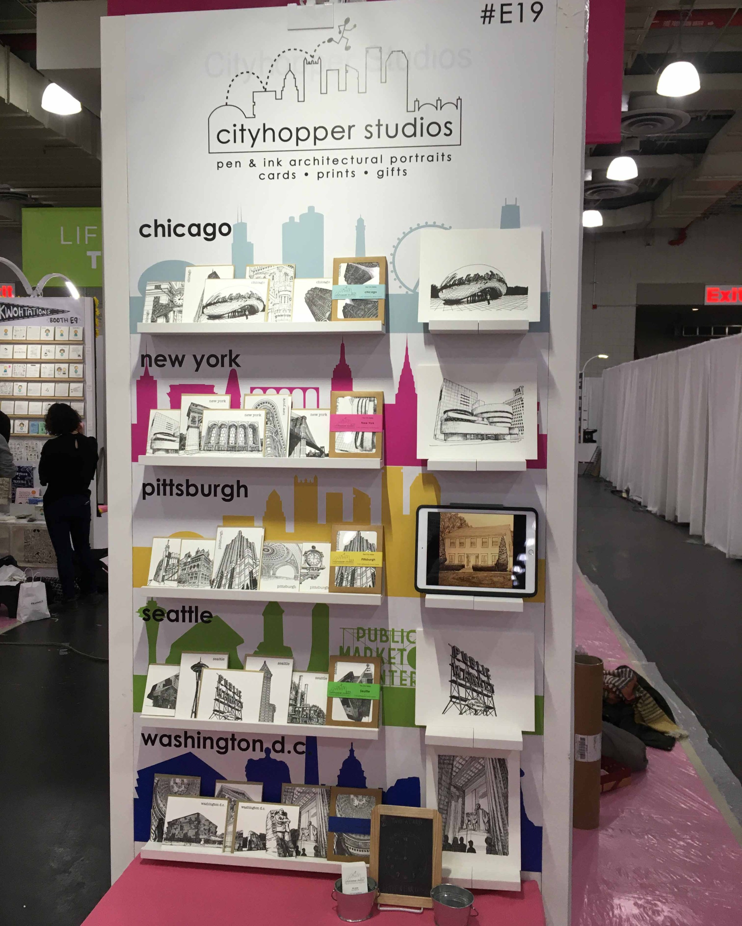 image of cityhopper studios display