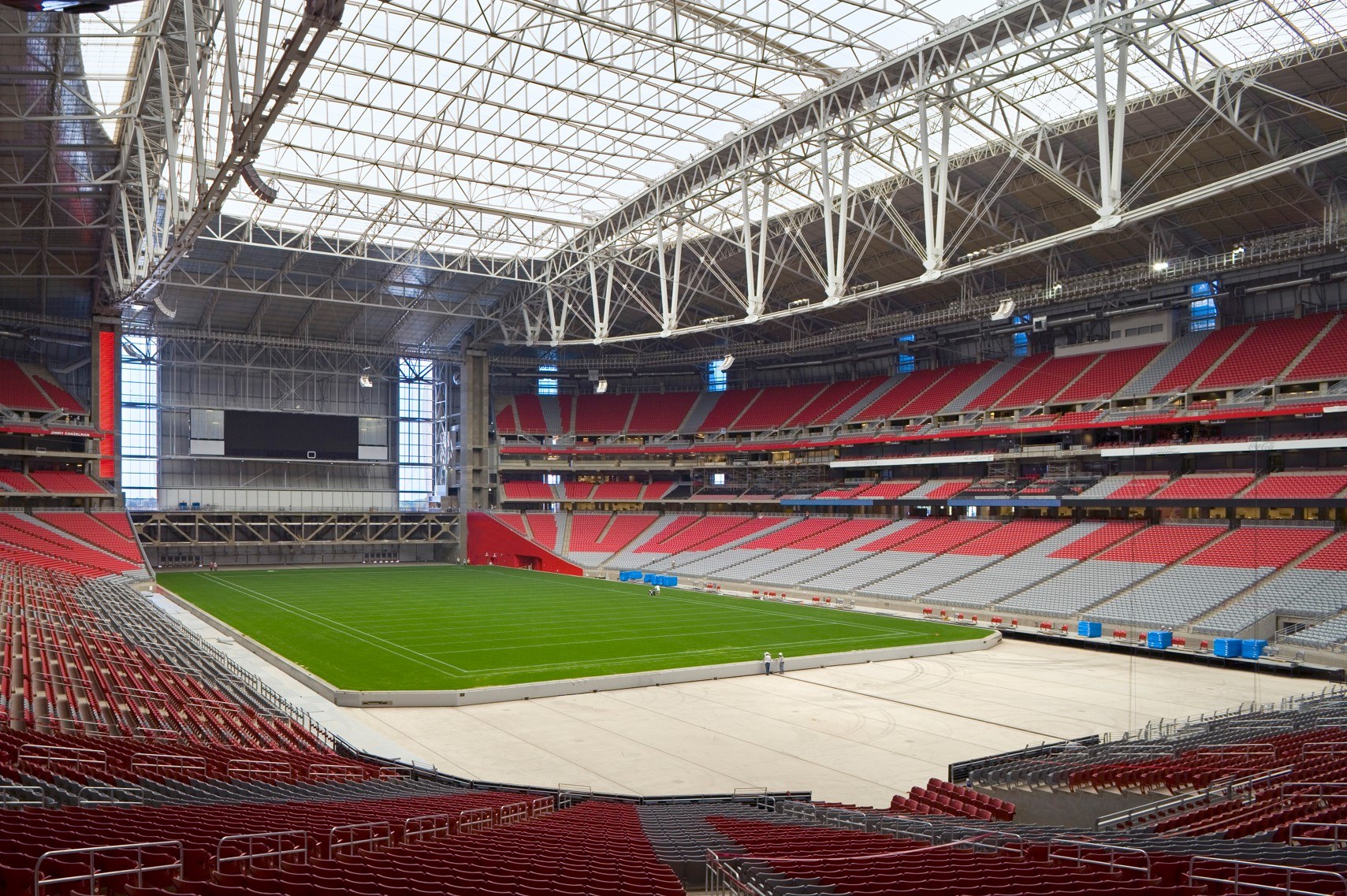 Interior of State Farm Stadium