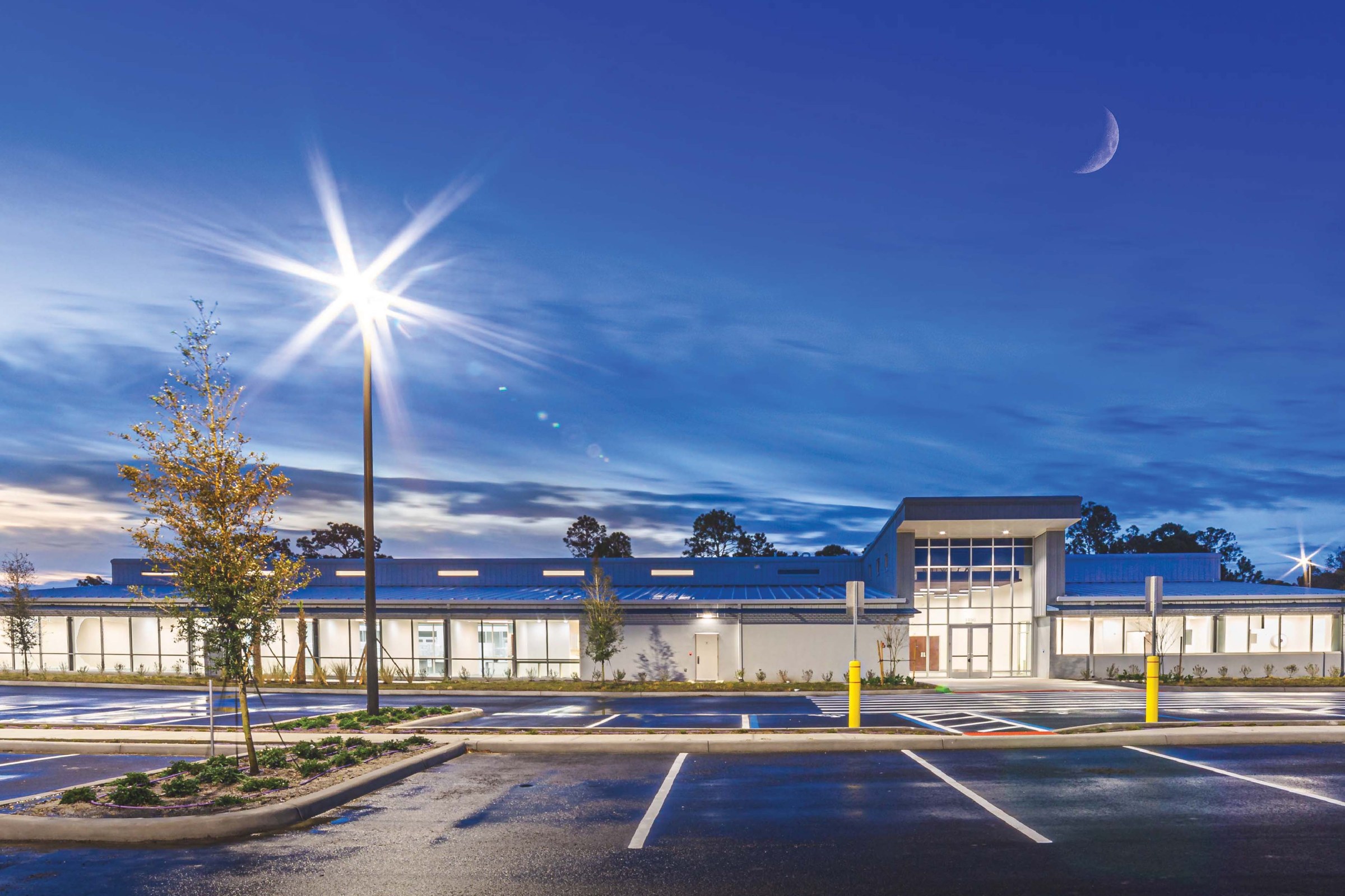 exterior of the Midwest Dental Arts, a teaching facility and metal 3D printing facility for titanium