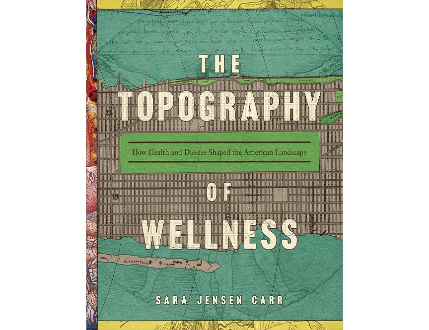 Cover image of the book "The Topography of Wellness"