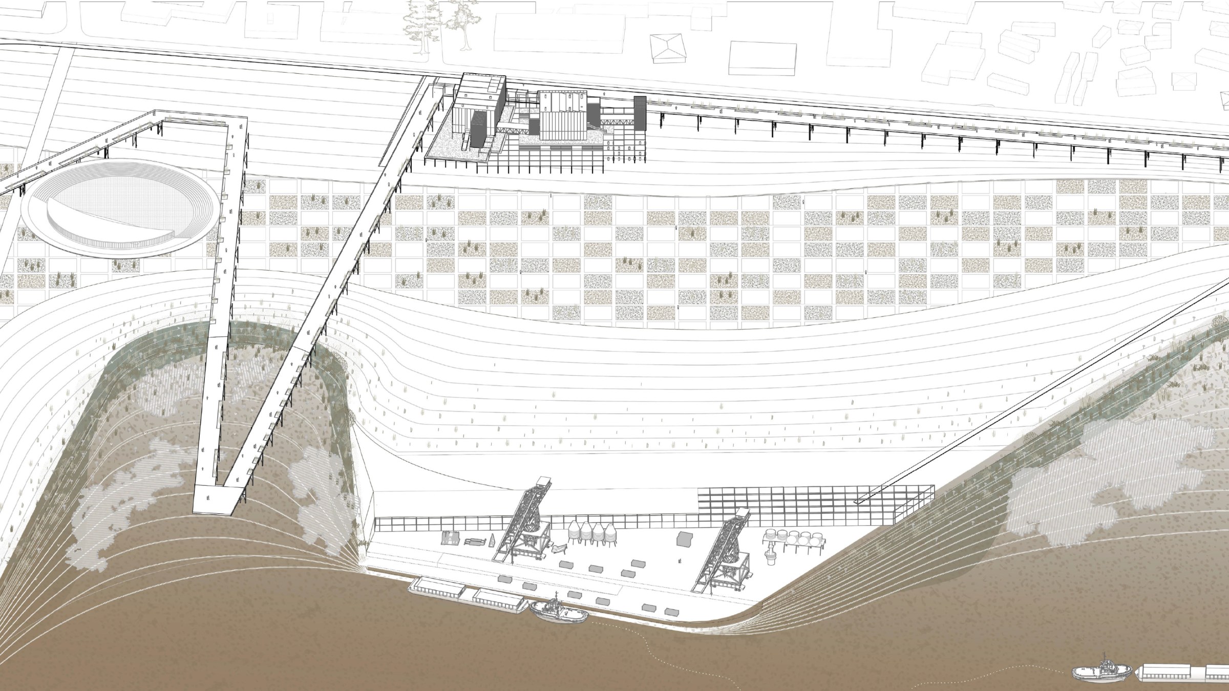 Diagram of Research Center and Community Connections