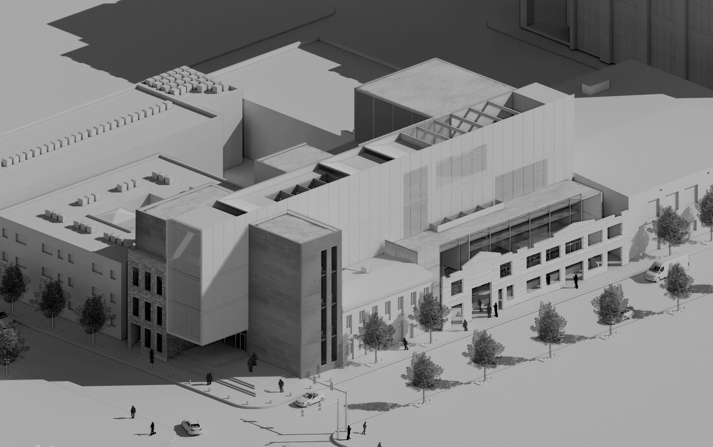 Digital Building Rendering