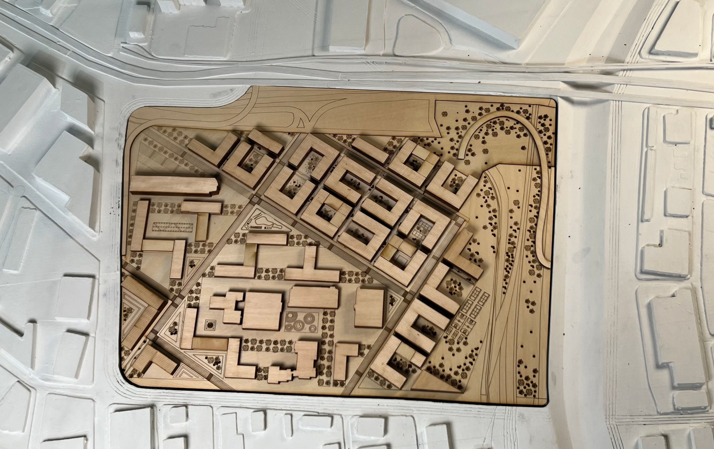 Physical Model Top View