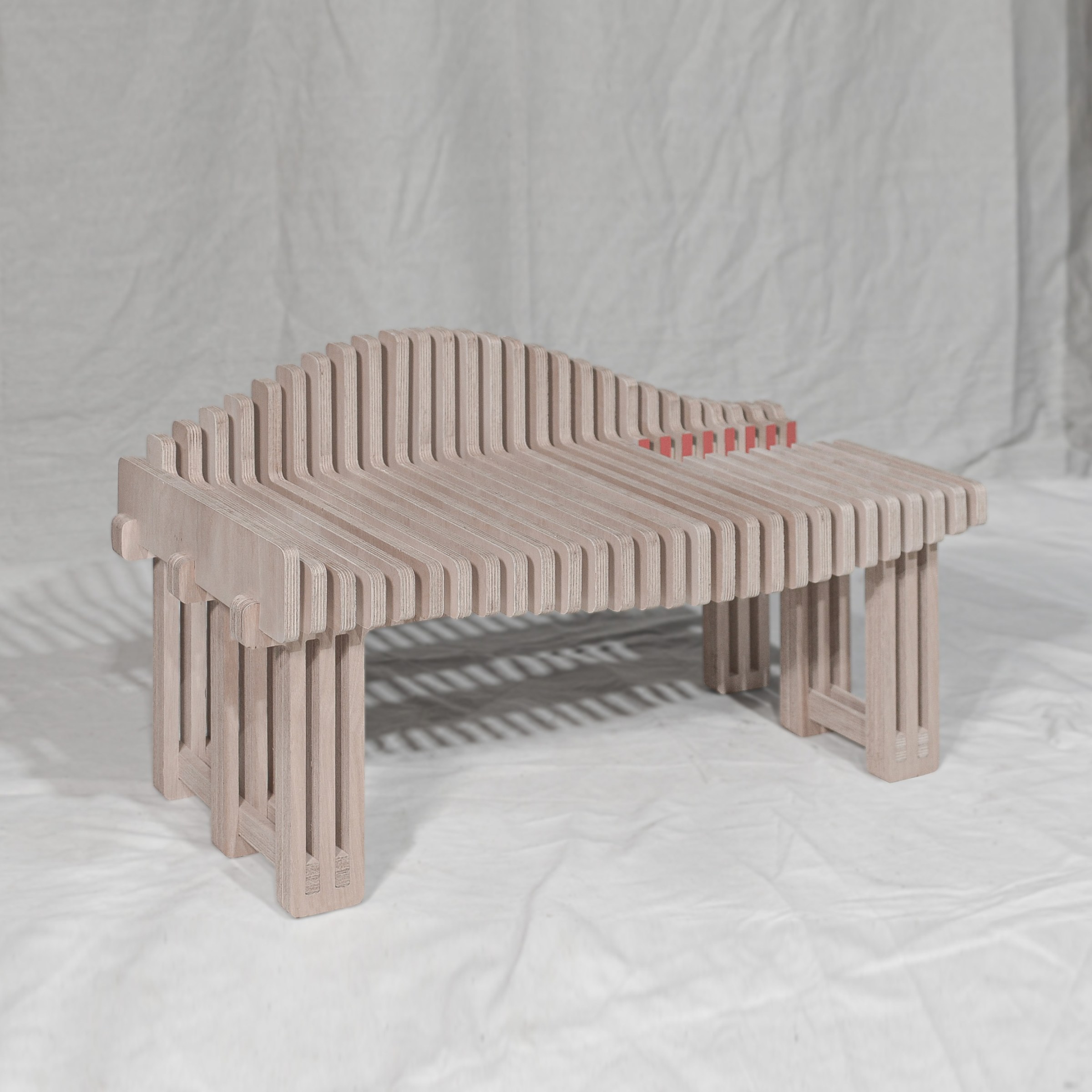 Portmanteau Bench by MJ Lauland