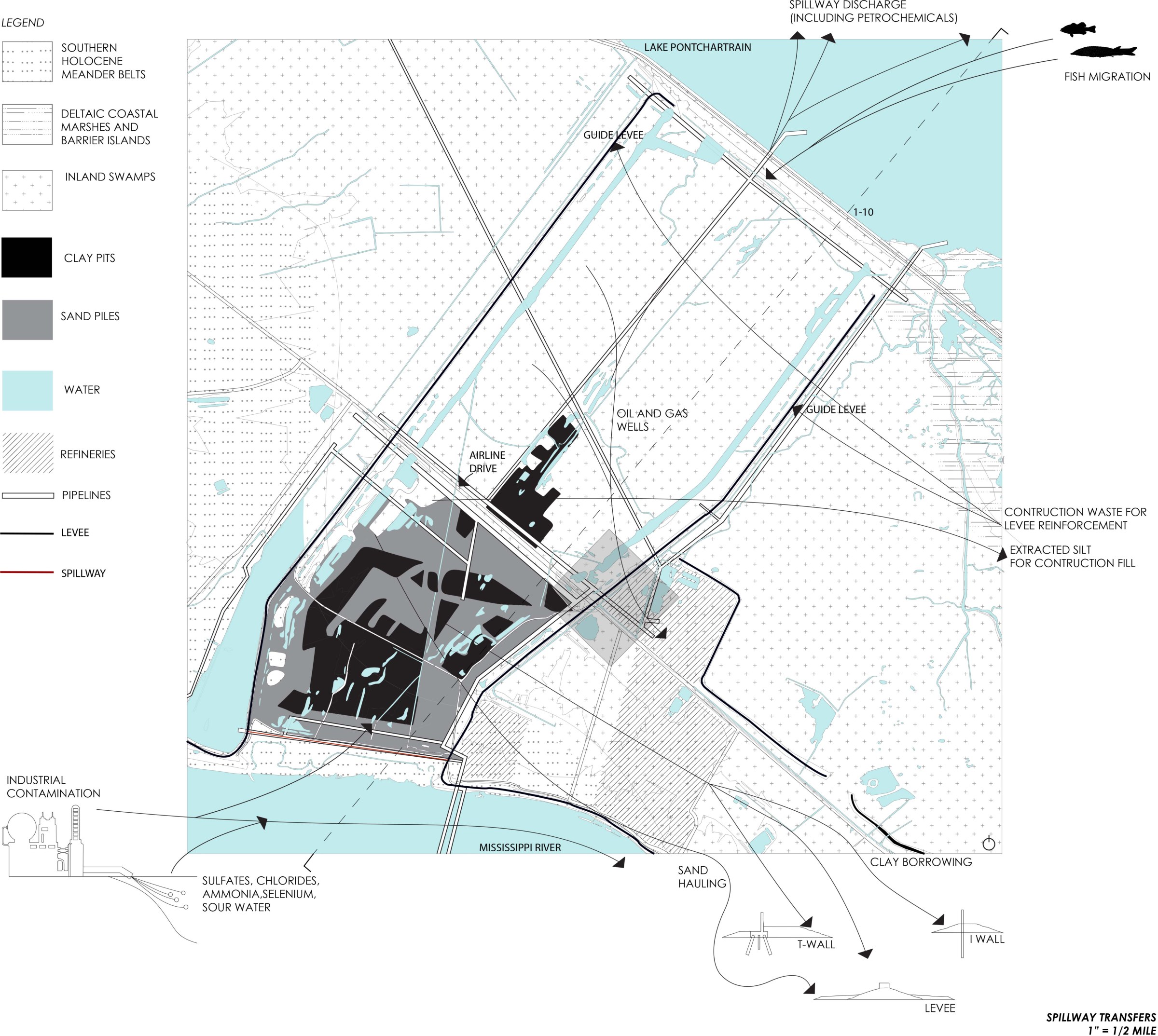 Spillway Map