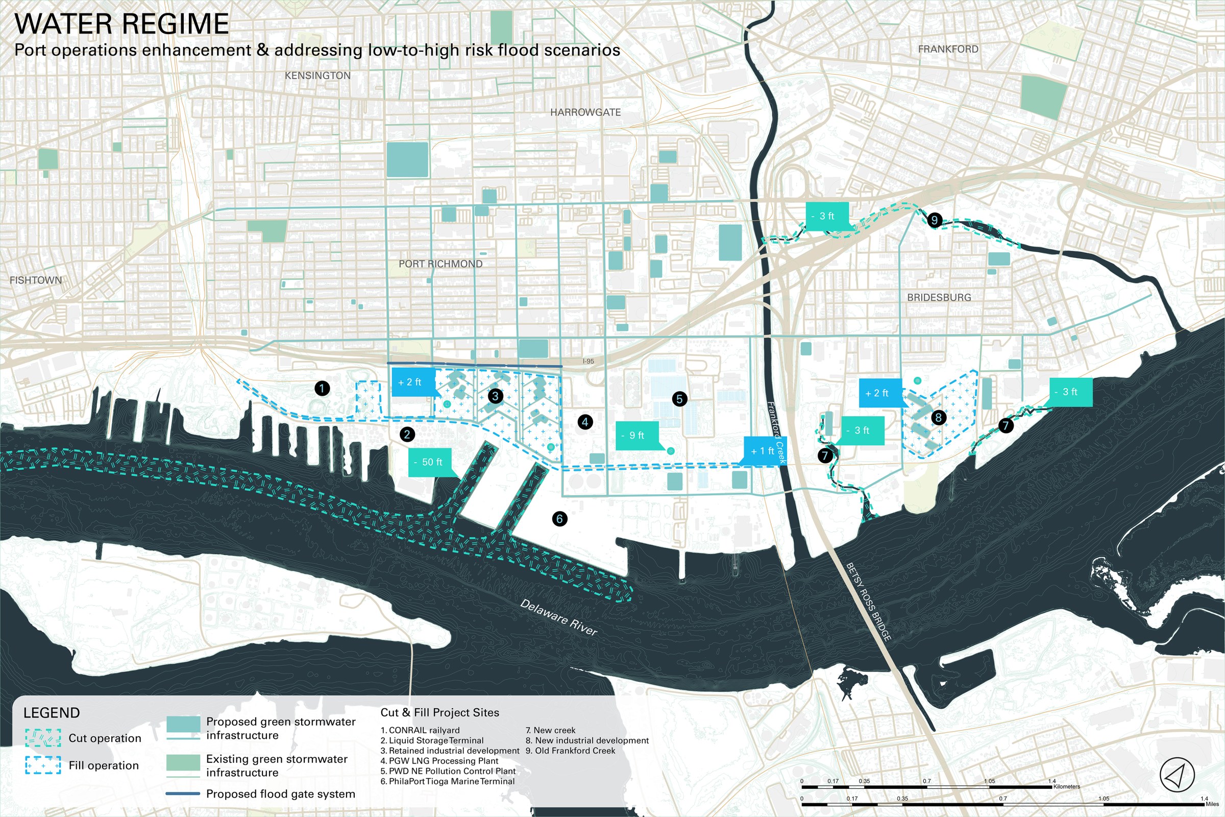 Site Map Water Regime