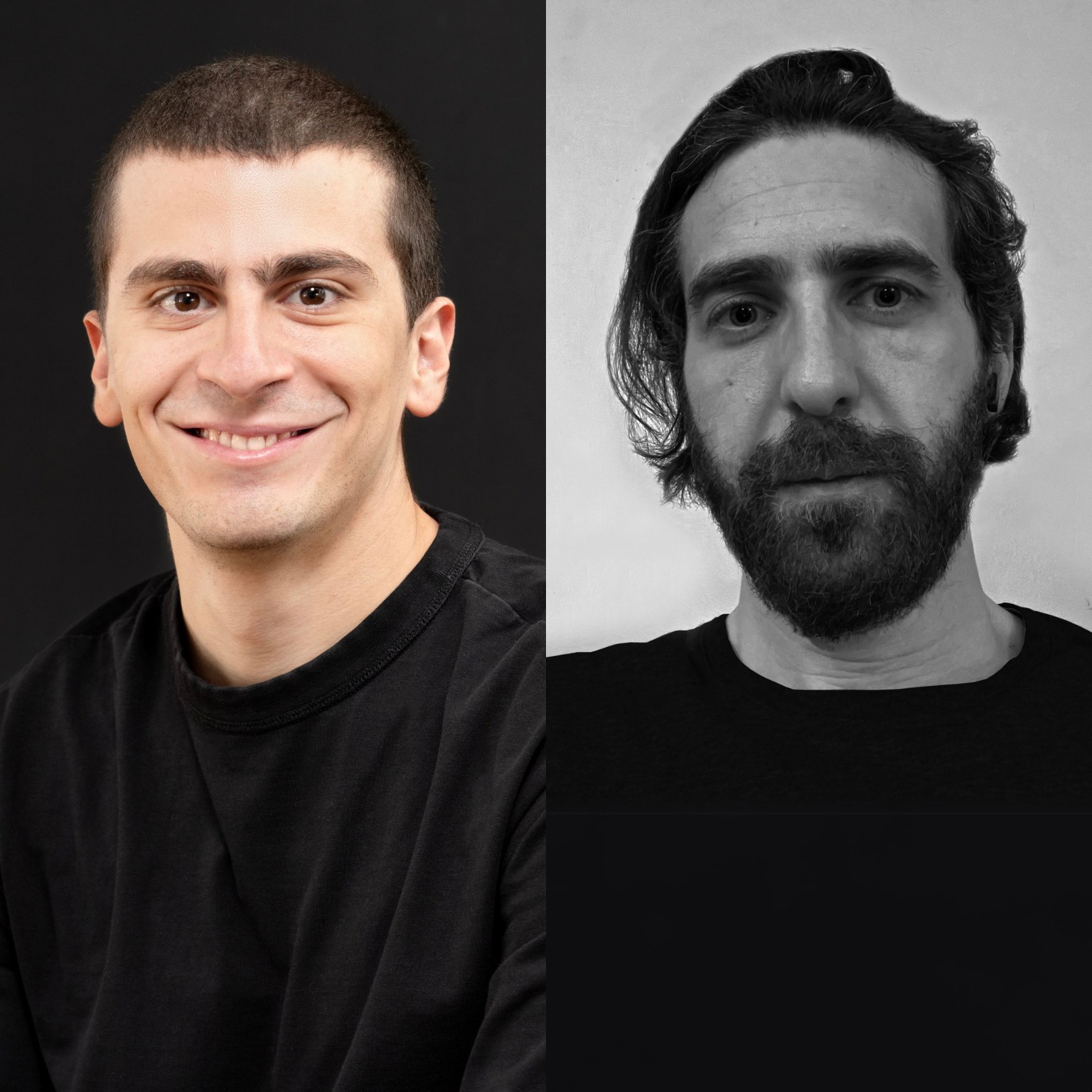 Headshots of Alper Turan and Emek Erdolu.