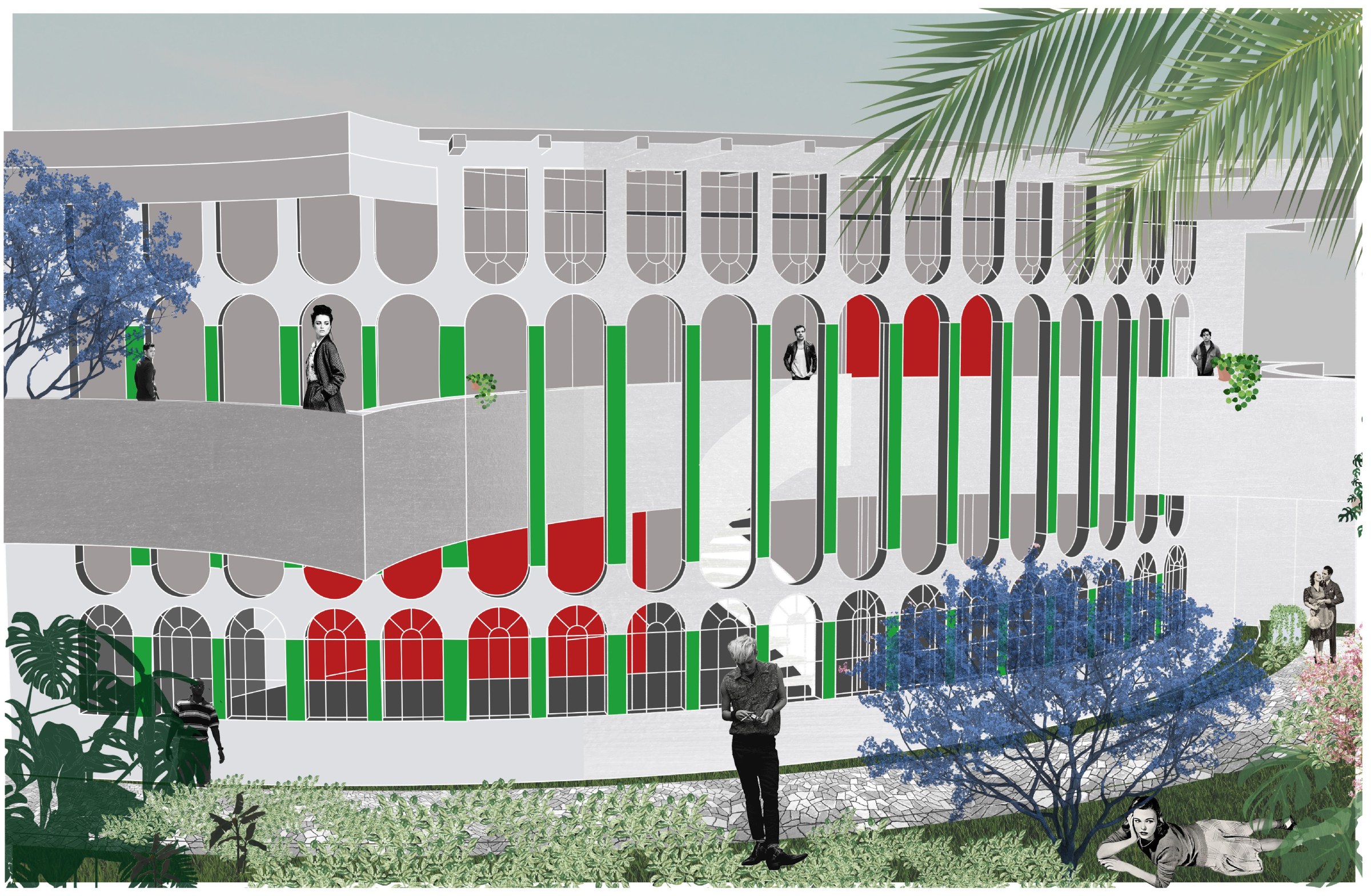 Digital Building Rendering