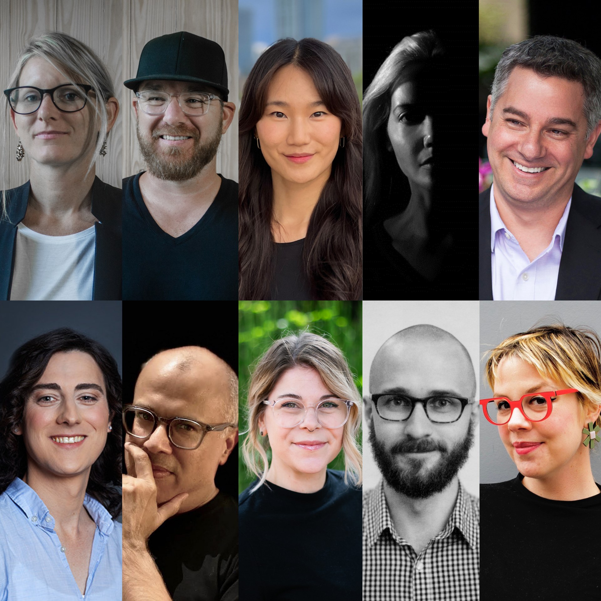 Headshots of the 2025 new faculty cohort.
