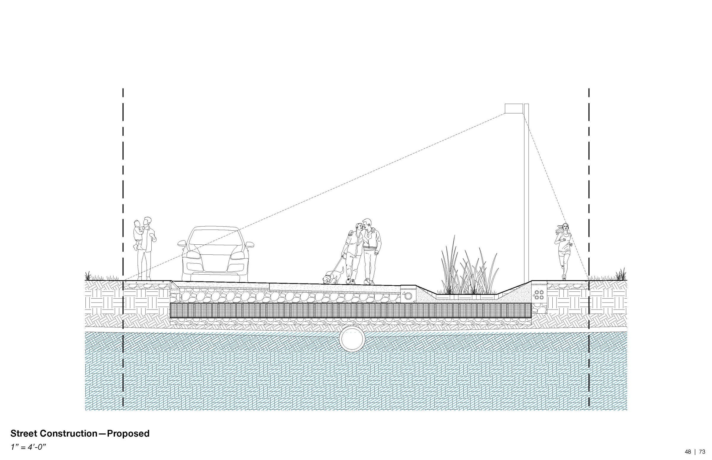 New Orleans Public Space Project Drawing