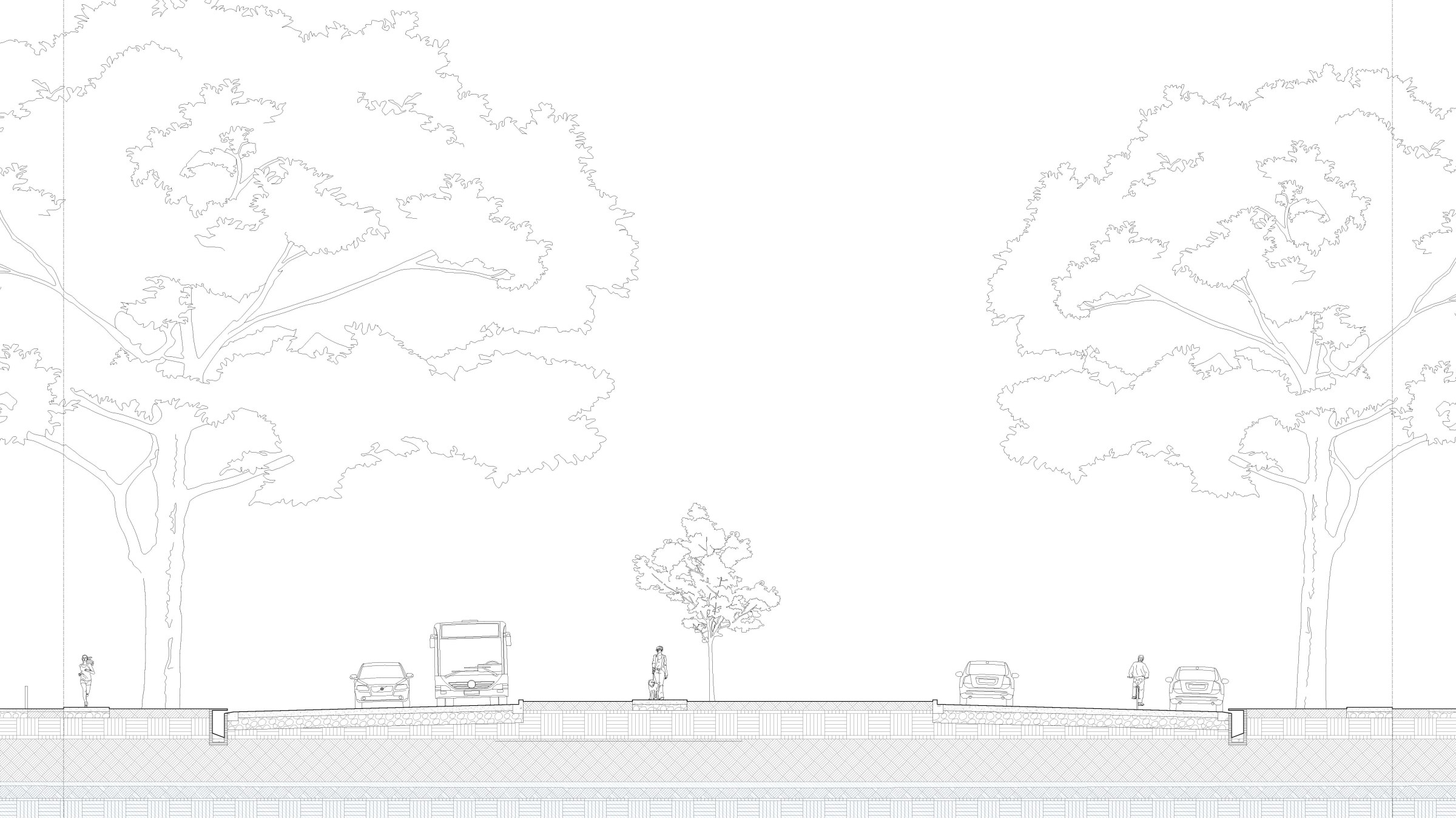 New Orleans Public Space Project Drawing
