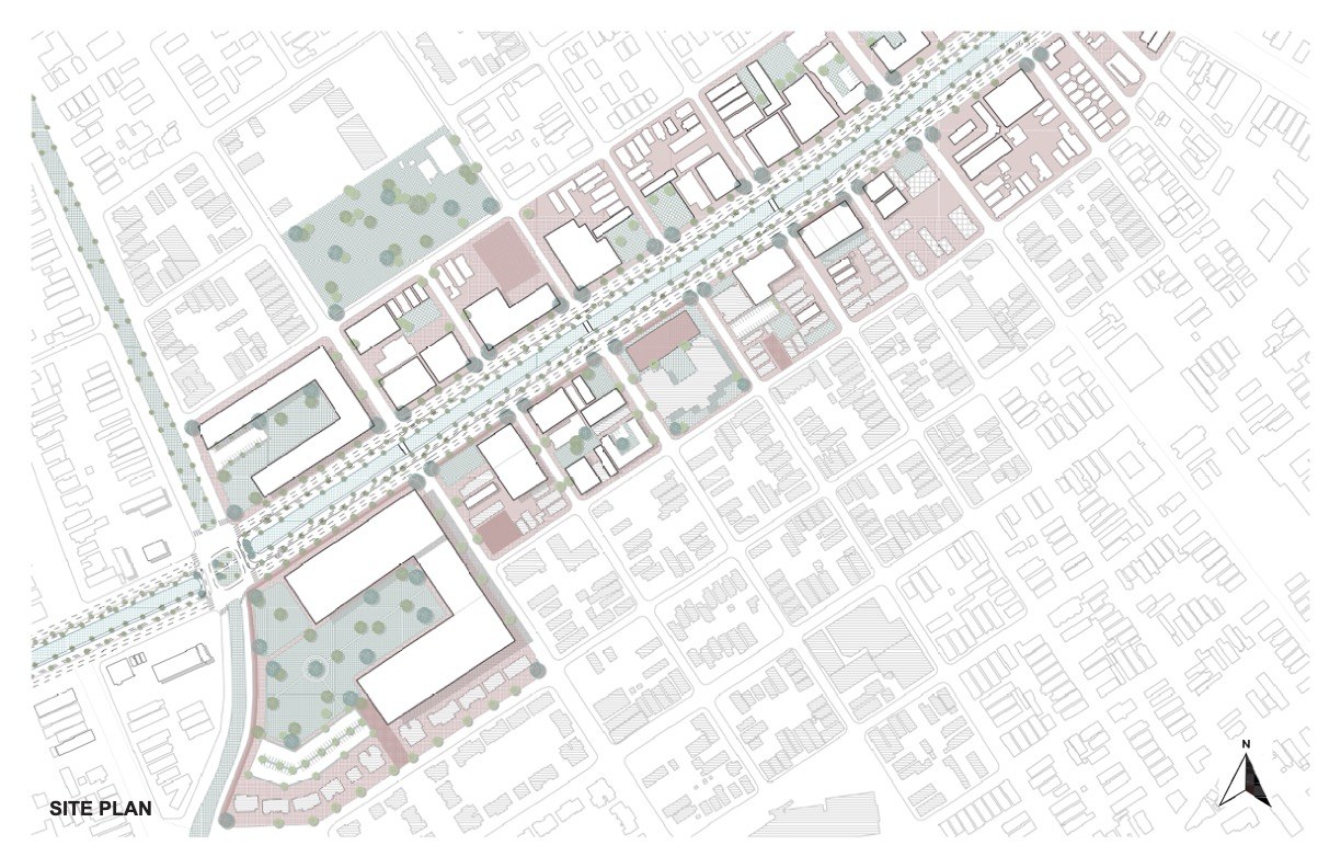 New Orleans Public Space Project Drawing