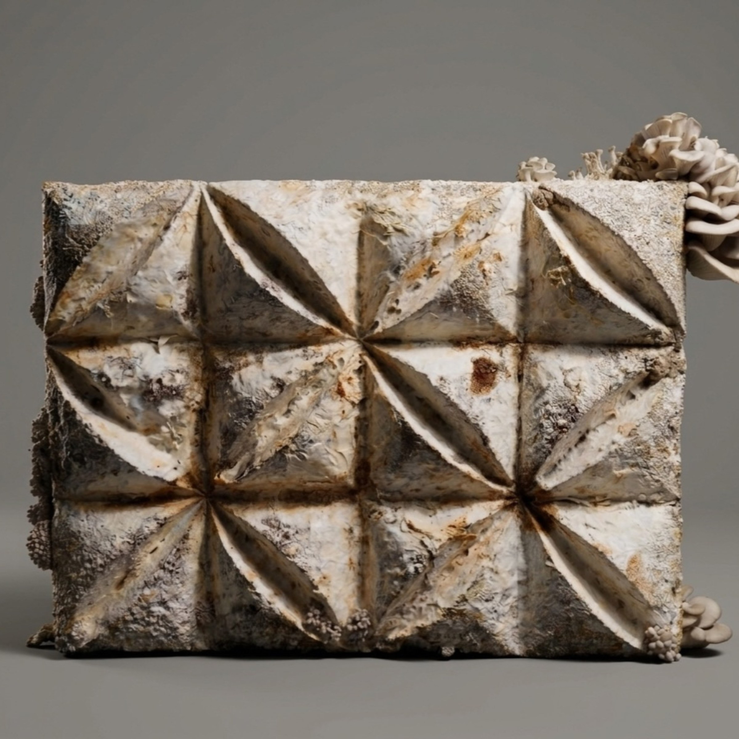 A panel of mycelium